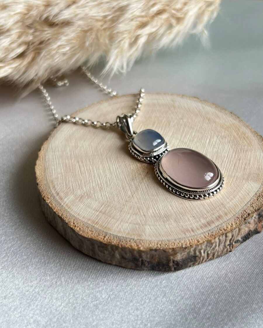 'Chalcedony Rose Quarts' - Afbeelding 4